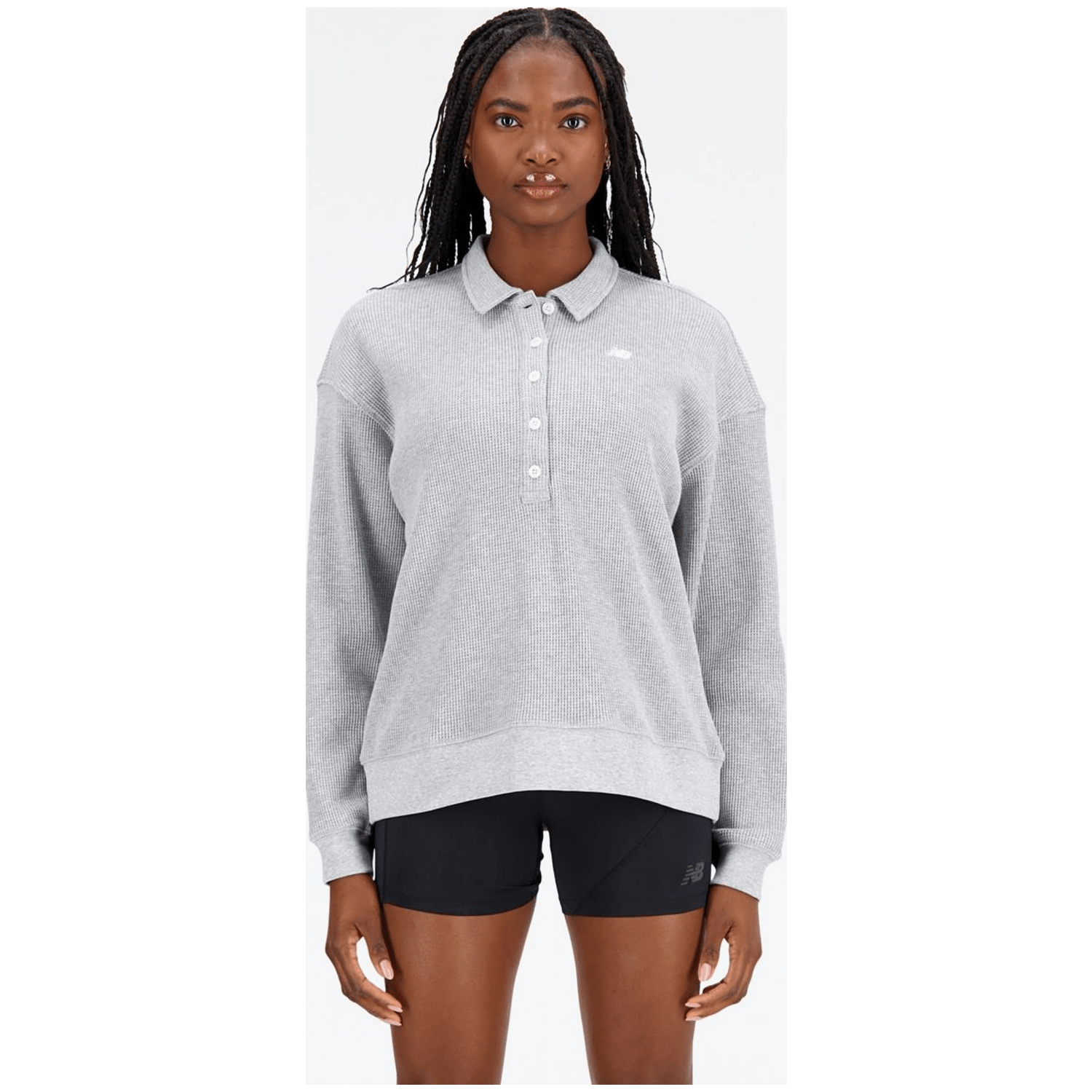 New Balance Athletics Collared Shirt Damen T-Shirt