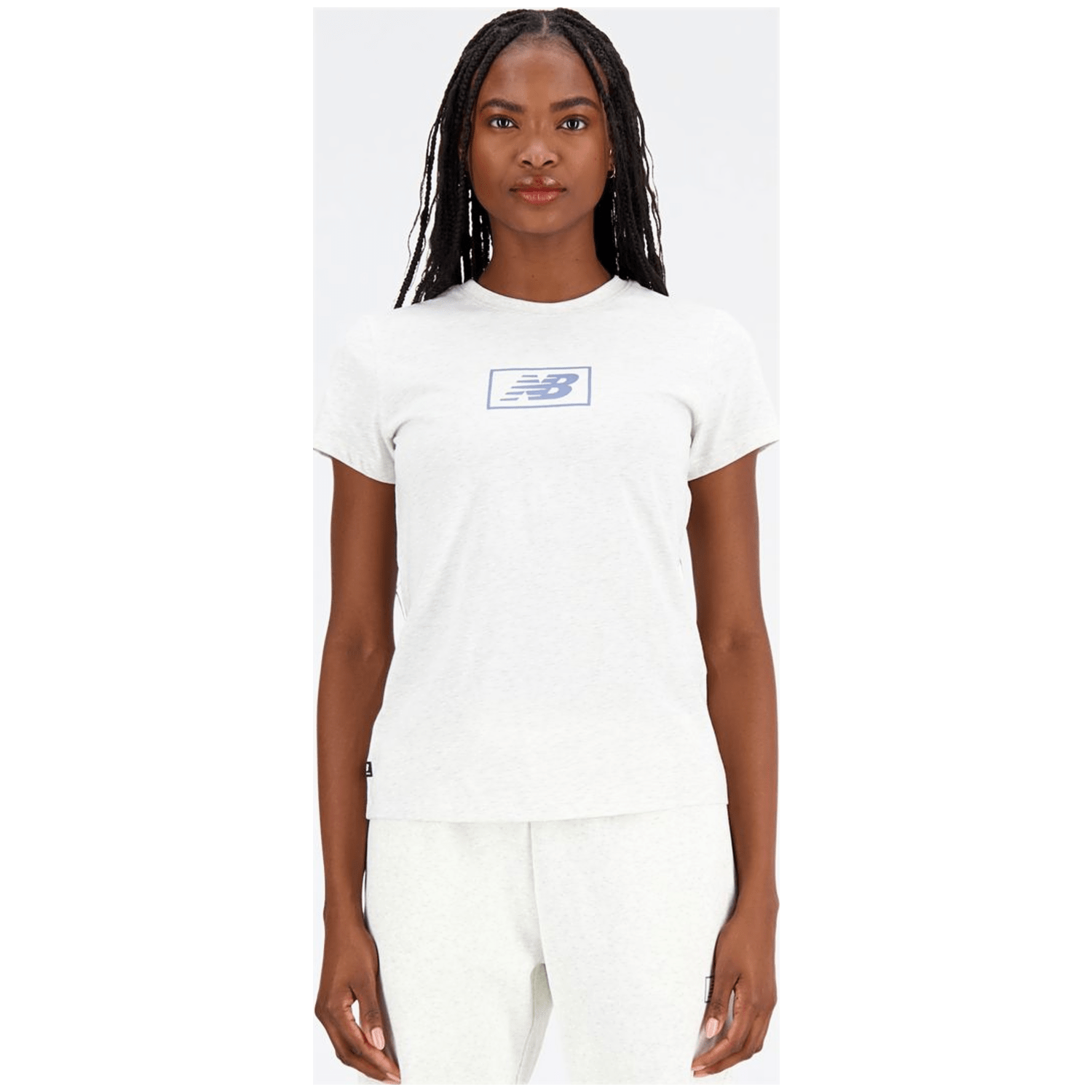 New Balance Essentials Cotton Jersey Athletic Fit Damen T-Shirt