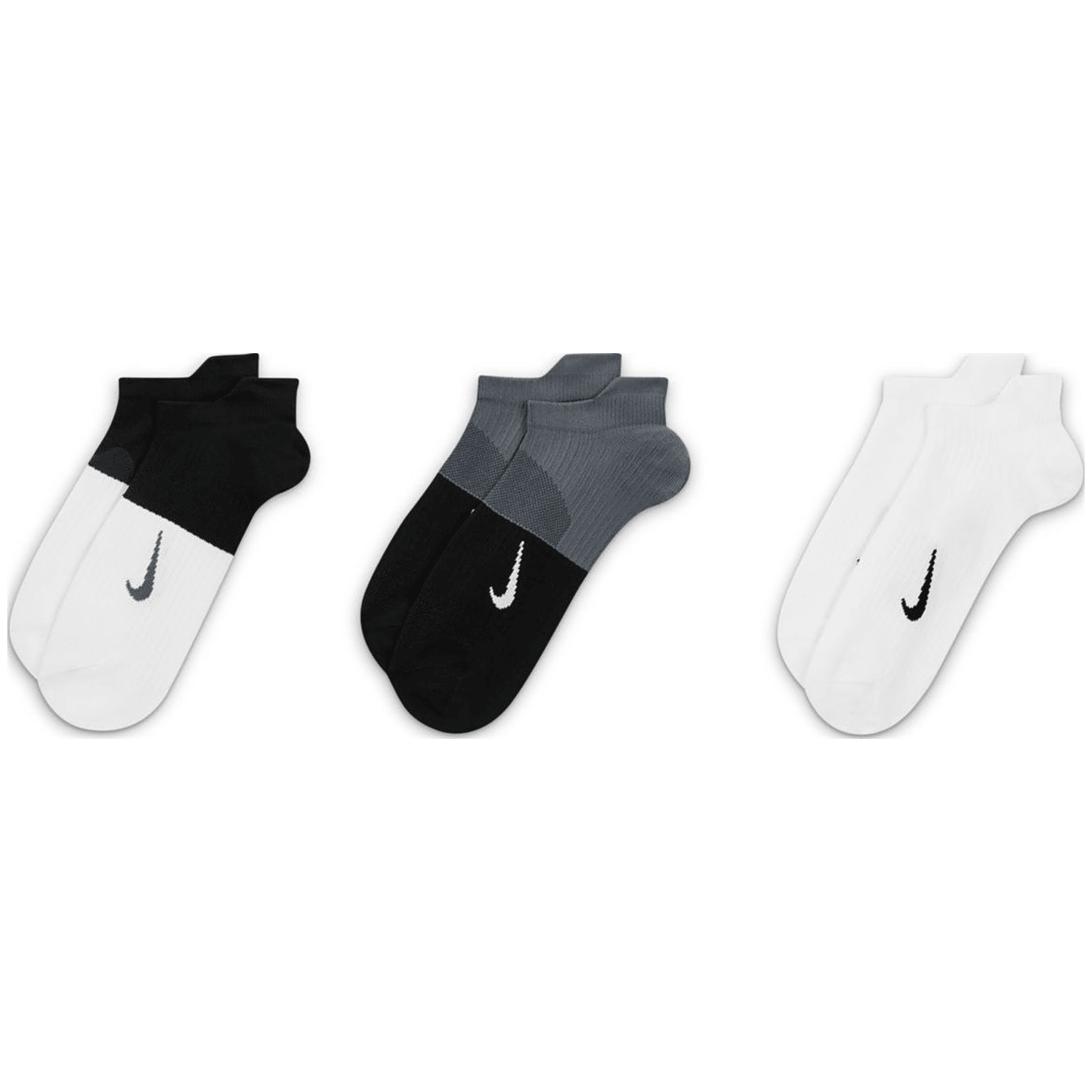Nike Everyday Plus Lightweight Training No-Show (3 Pairs) Damen Socken