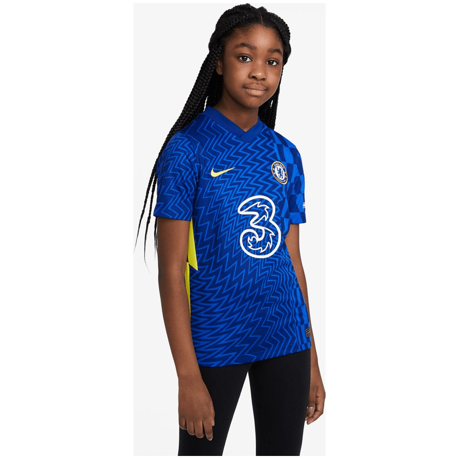 Nike Chelsea FC 2021/22 Stadium Home Kinder Kurzarmtrikot