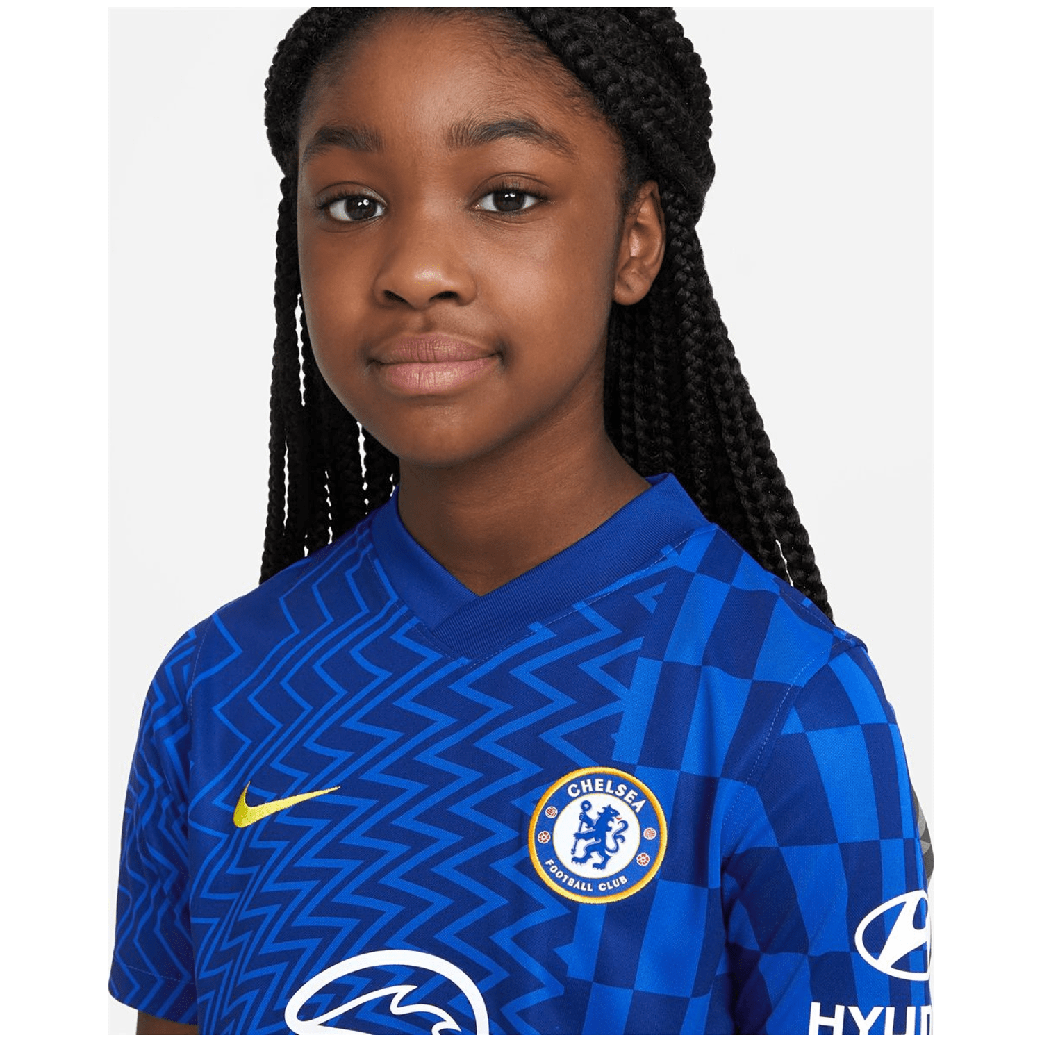 Nike Chelsea FC 2021/22 Stadium Home Kinder Kurzarmtrikot