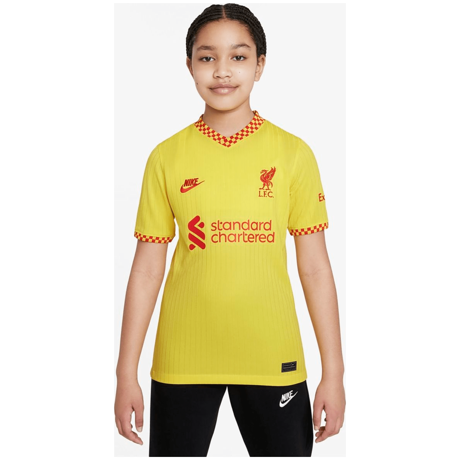 Nike Liverpool FC 2021/22 Stadium Third Dri-FIT Kinder Kurzarmtrikot