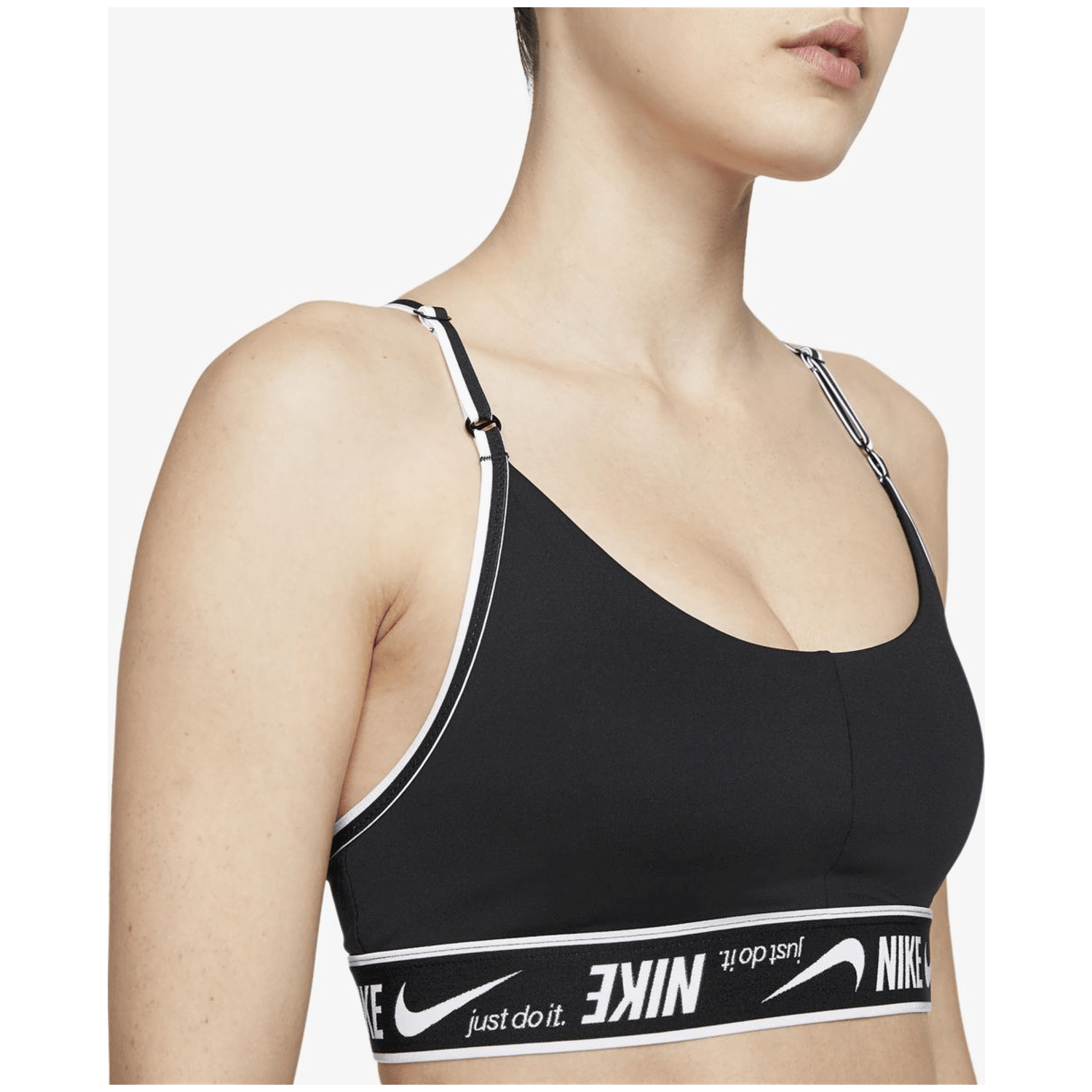 Nike Dri-FIT Indy Light-Support Padded Logo Damen Bustier
