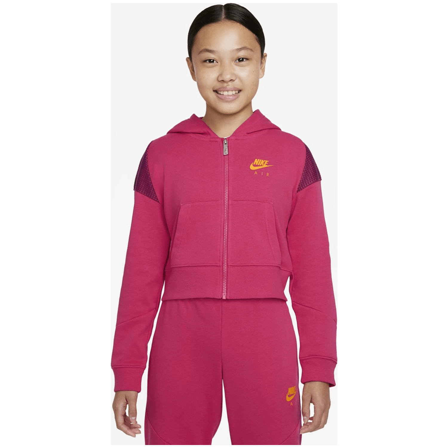 Nike Air French Terry Full-Zip Mädchen Unterjacke