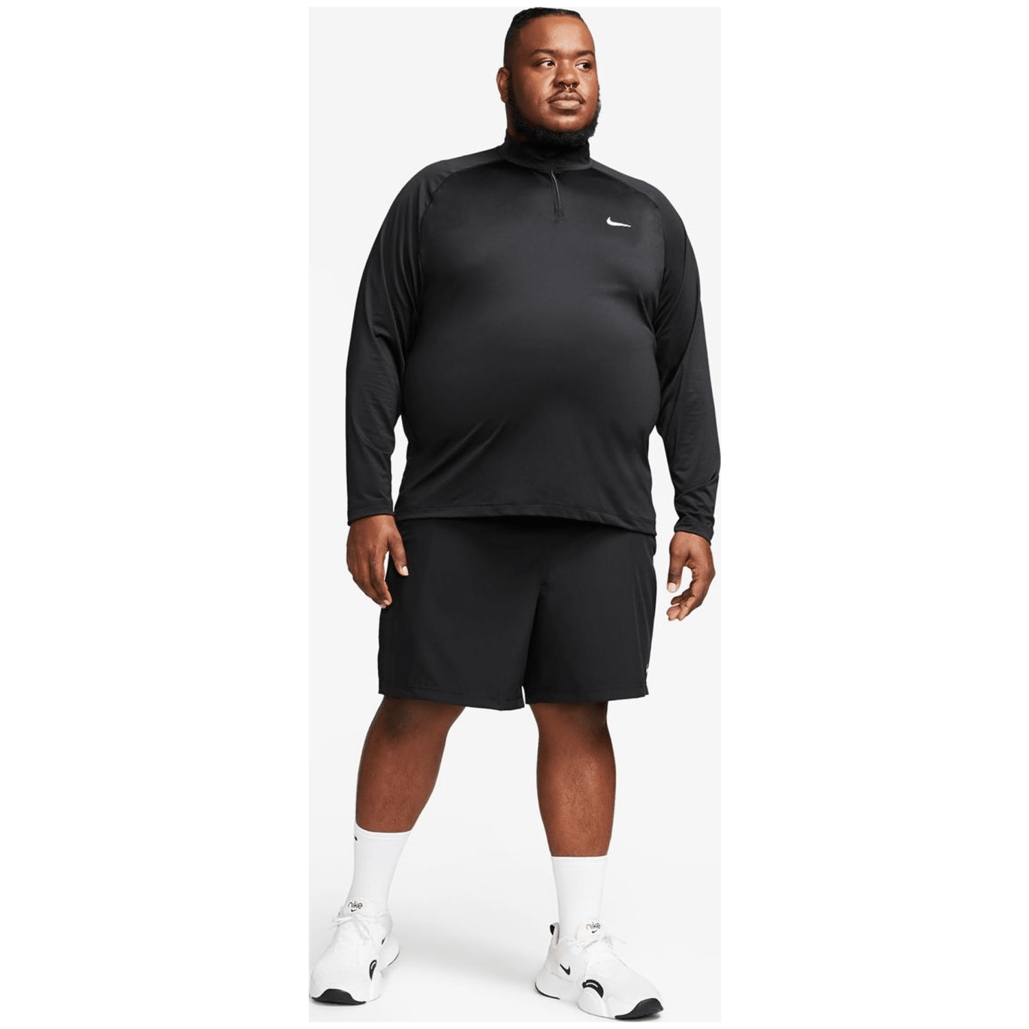 Nike Ready Dri-Fit 1/4-Zip Fitness Top Herren Sweatshirt