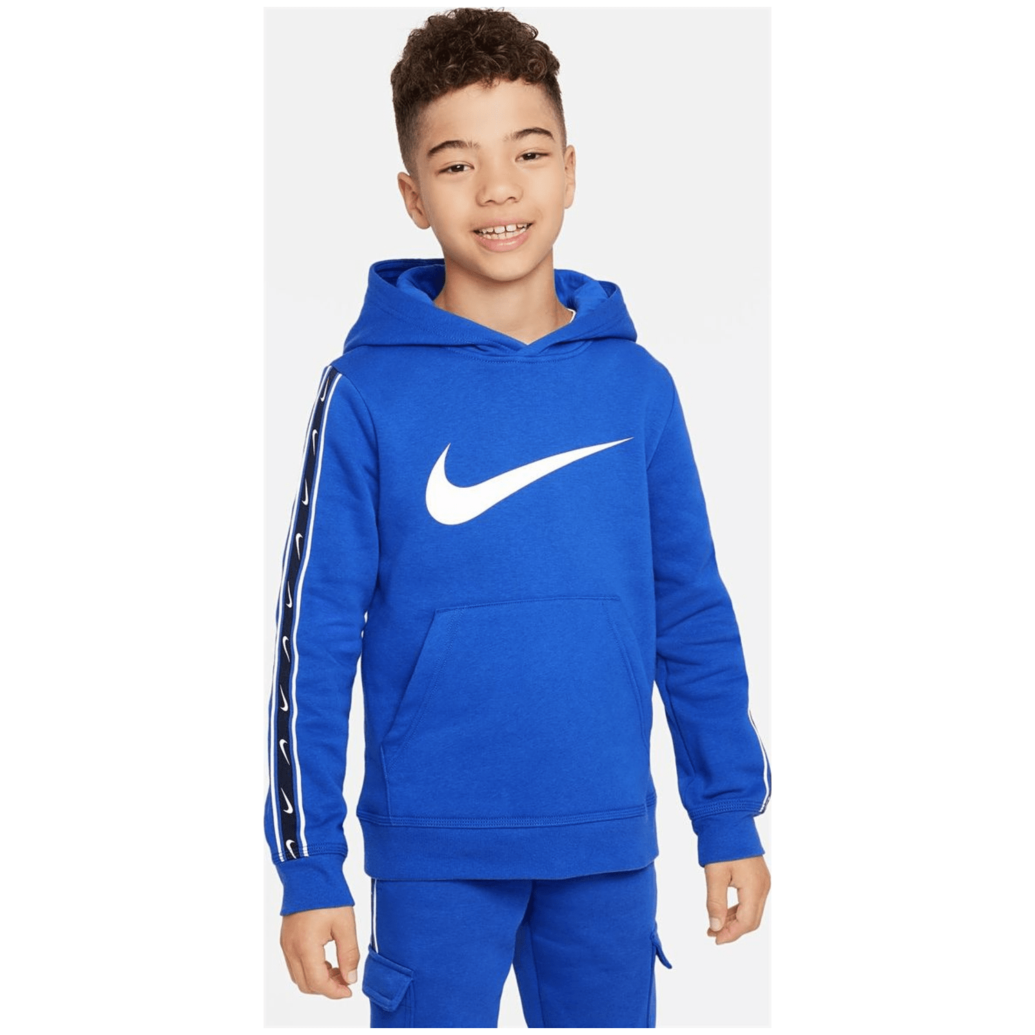 Nike B NSW REPEAT SW FLC HOOD BB Jungen Kapuzensweater