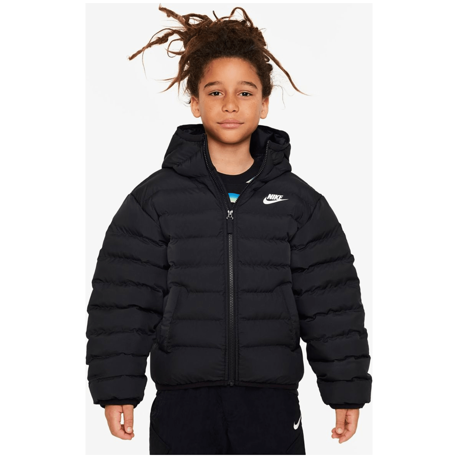Nike Sportswear Synthetic Fill Hooded Kinder Midlayer