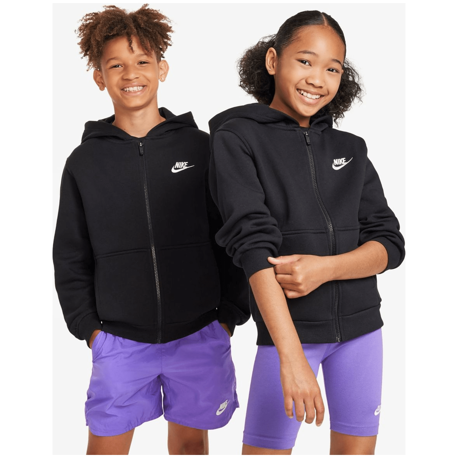Nike Club Full-Zip Kinder Kapuzensweater