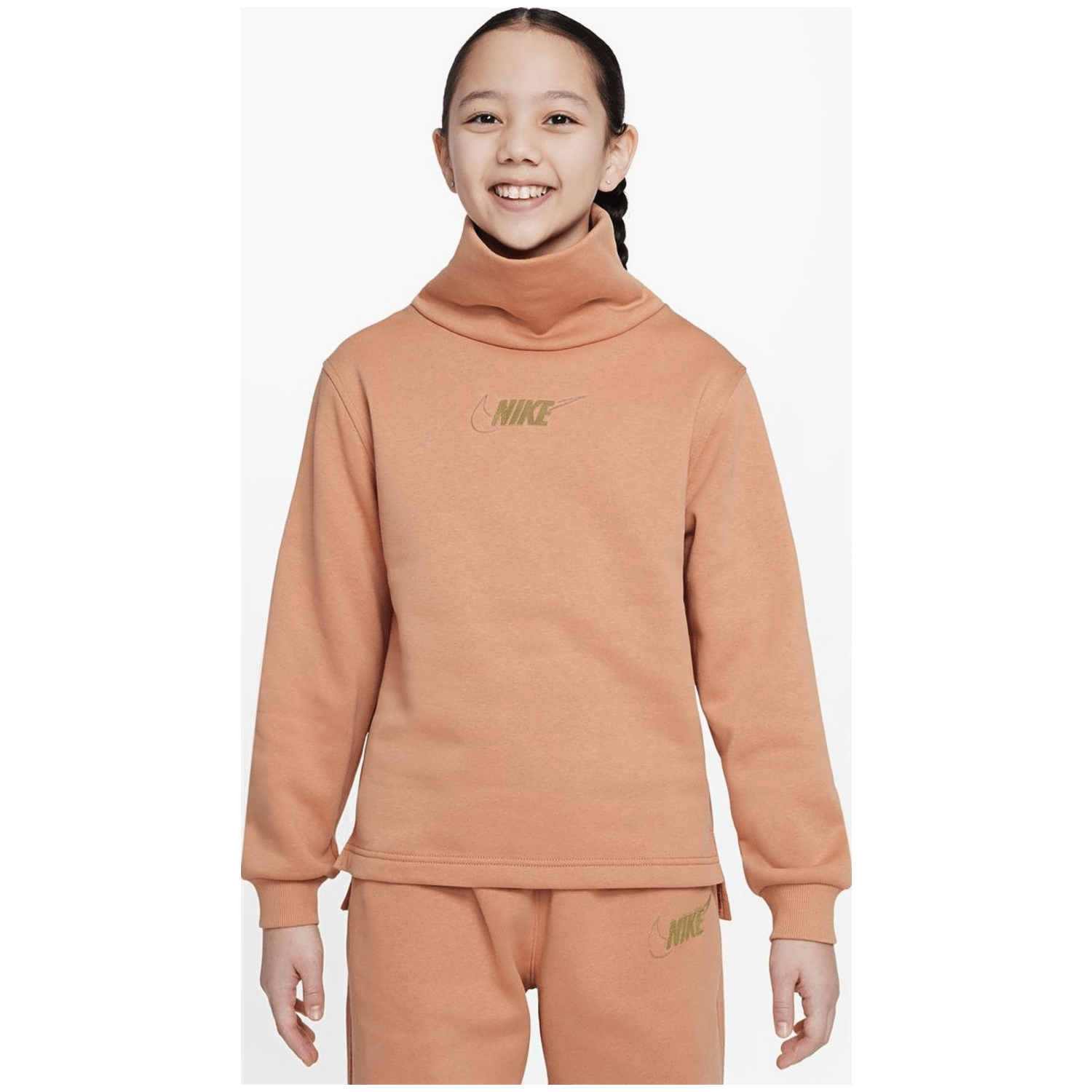 Nike Sportswear Club Funnel Top Mädchen Sweatshirt