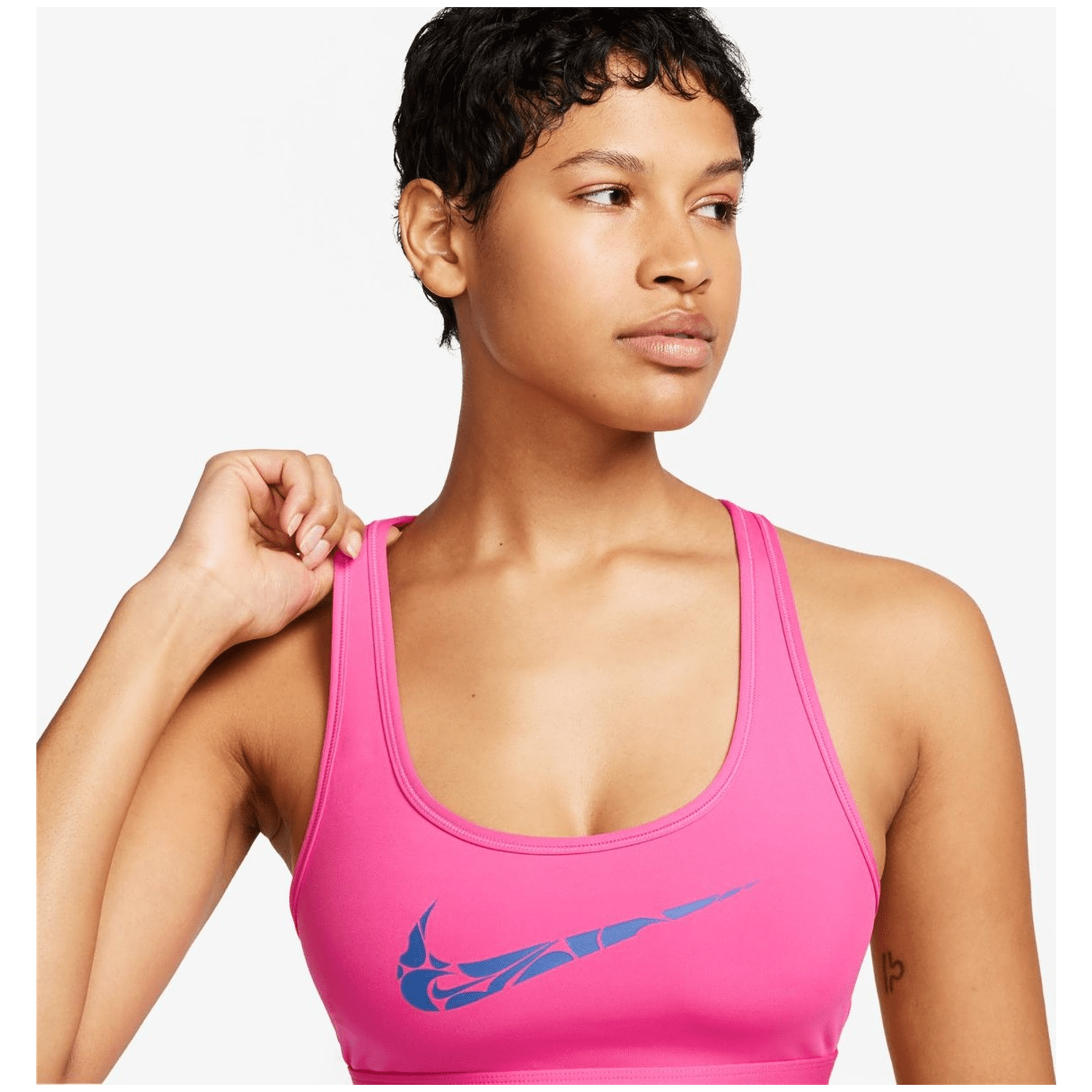 Nike Swoosh Light-Support Non-Padded Damen Sport-BH
