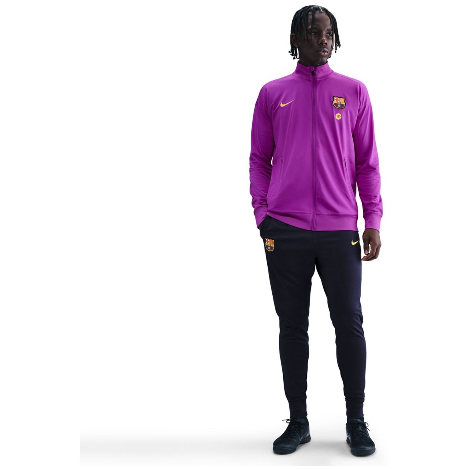 NIKE FC Barcelona ジャージ パープル Lサイズ上下セット Nike FC Barcelona Strike Dri-Fit Herren Trainingsanzug kaufen