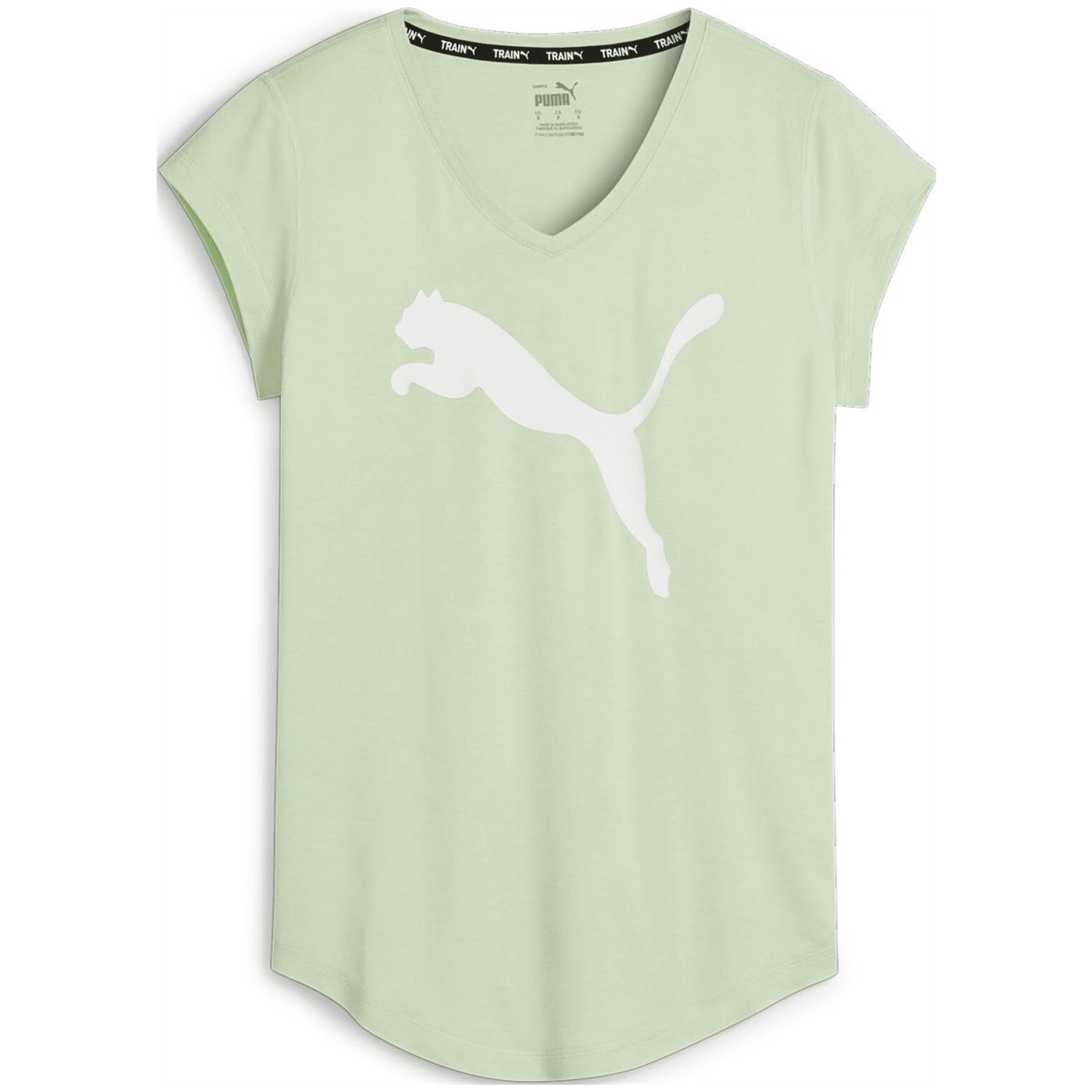 Puma Train Favorite Heather Cat Tee Damen T-Shirt