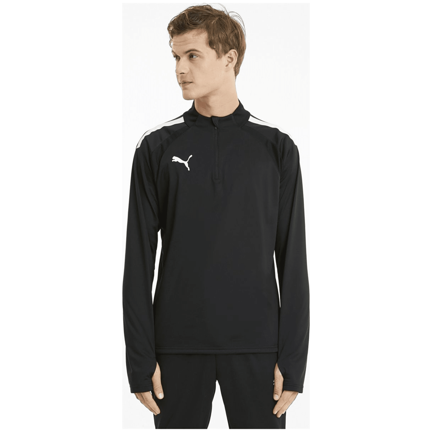 Puma TeamLIGA 1/4 Zip Top Herren Sweatshirt