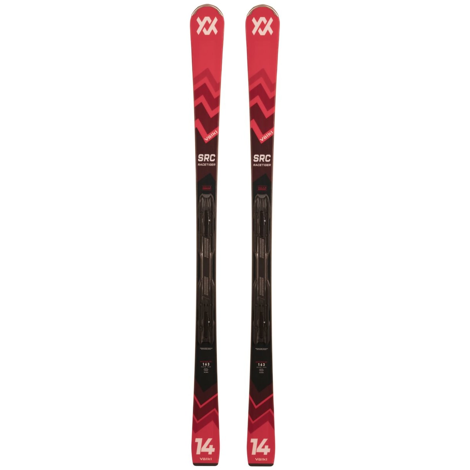 Völkl Racetiger SRC + V-Motion3 11 GW Black - 158 cm