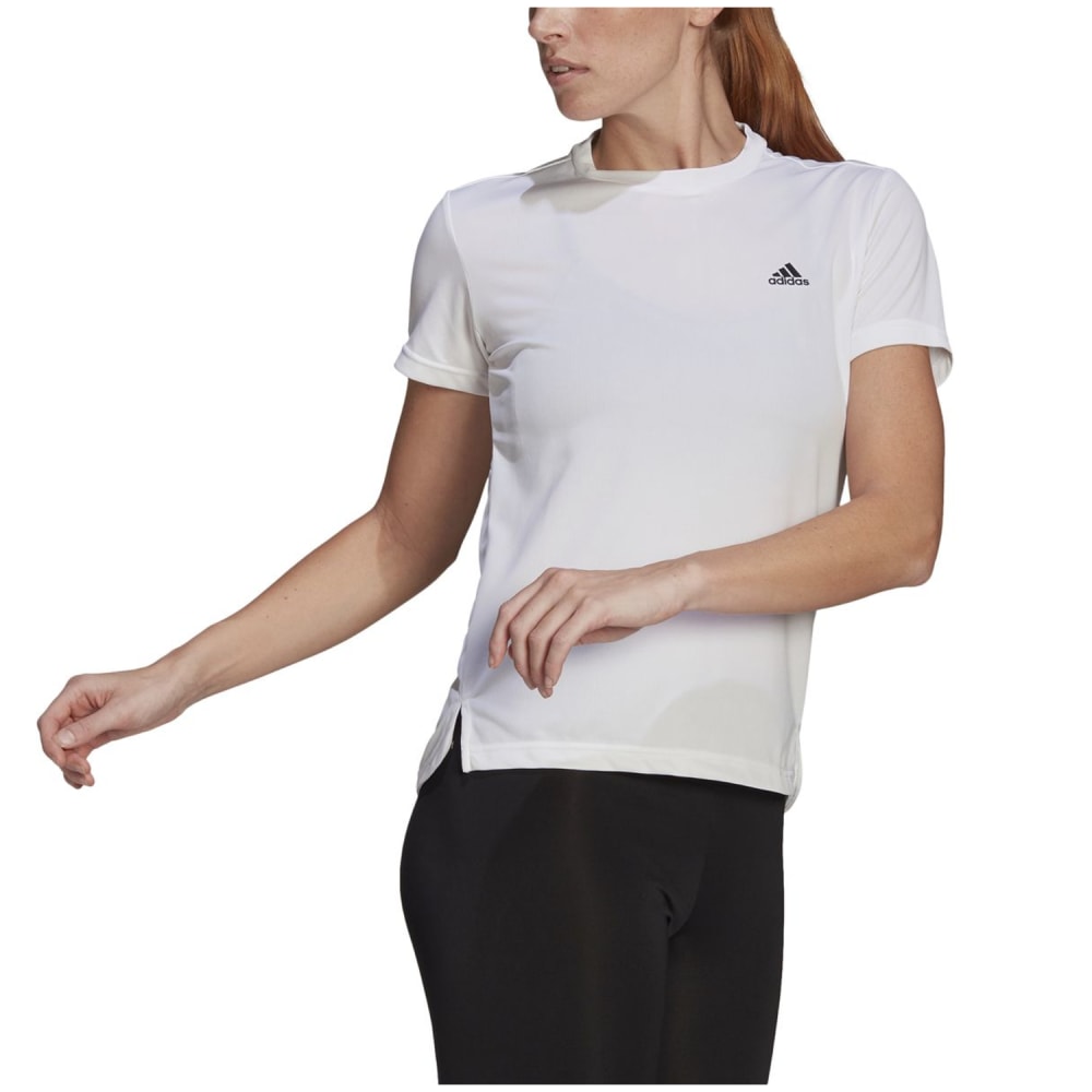 Adidas AEROREADY Designed 2 Move Sport 3-Streifen T-Shirt Damen