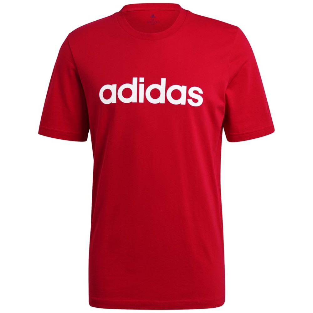 Adidas linear logo t shirt mens cheap