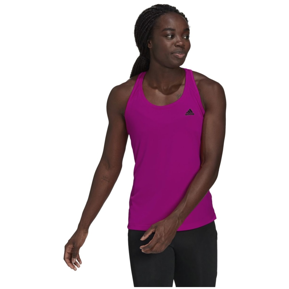 Adidas Primeblue Designed 2 Move 3-Streifen Sport Tanktop Damen