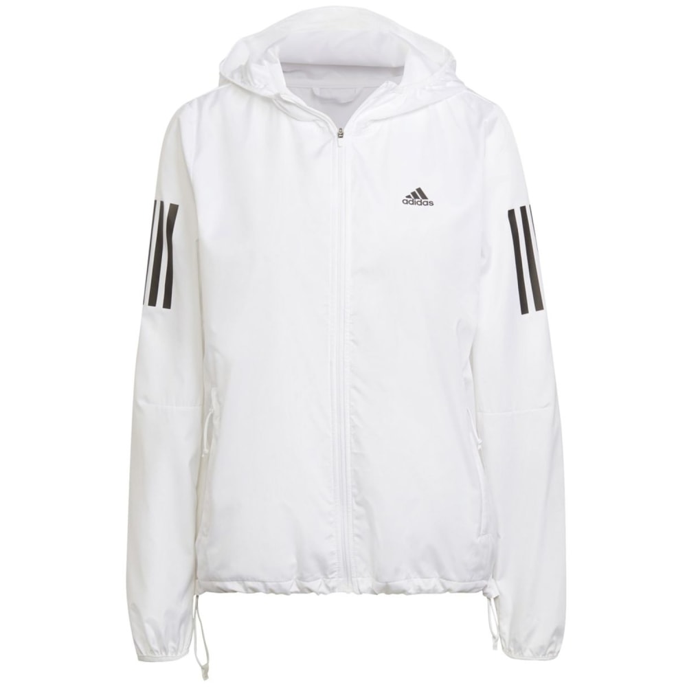 White adidas windbreaker womens 2025