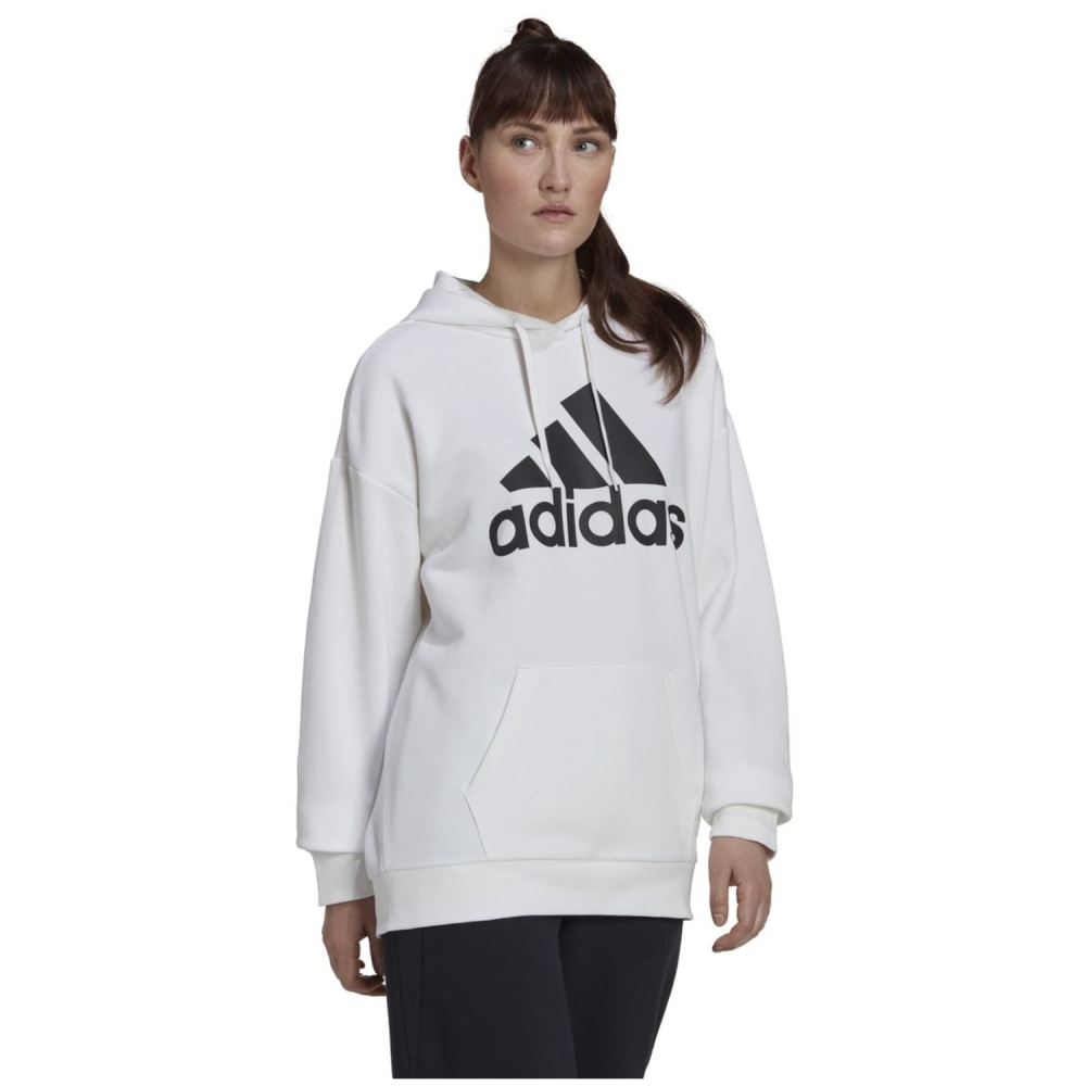 Adidas Essentials Logo Boyfriend Fleece Hoodie Damen Kapuzensweater