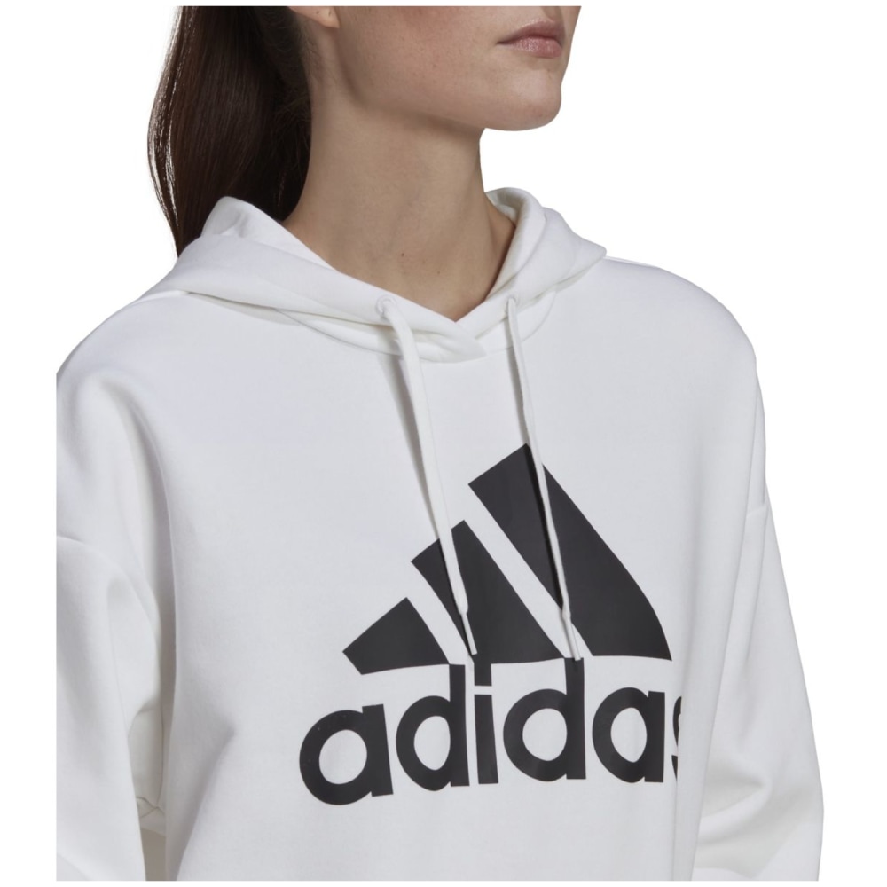 Adidas Essentials Logo Boyfriend Fleece Hoodie Damen Kapuzensweater