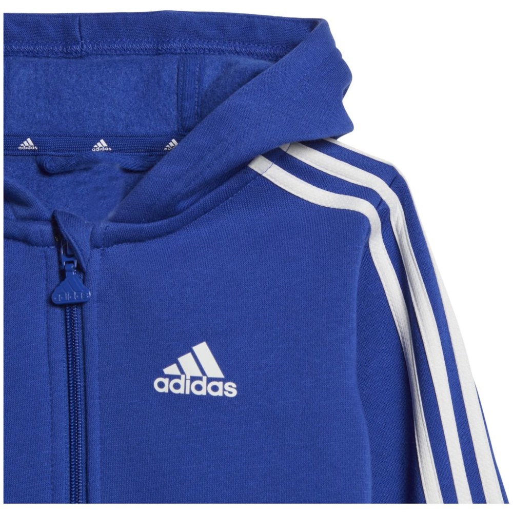 Adidas Essentials Full-Zip Hooded Jogginganzug Kinder