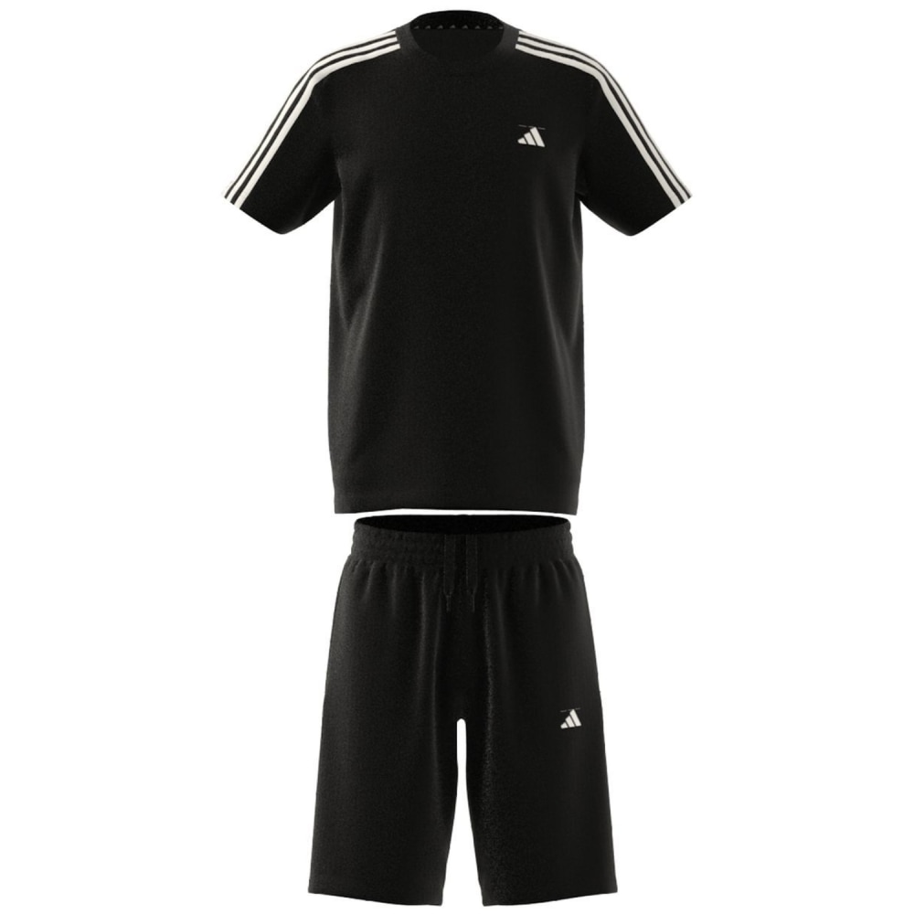 Adidas Train Essentials Aeroready 3-Streifen Regular-Fit Training Set Kinder Trainingsanzug