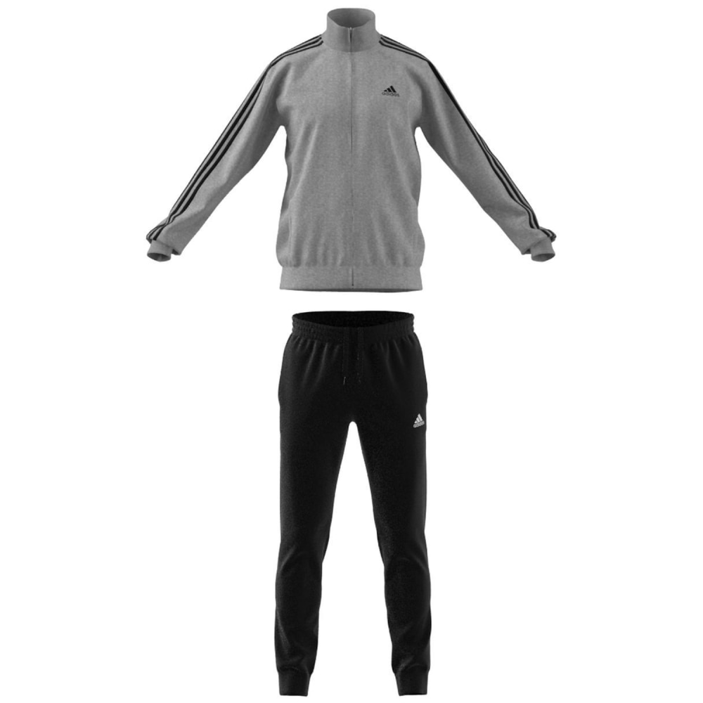 Adidas Basic 3-Streifen French Terry Herren Trainingsanzug