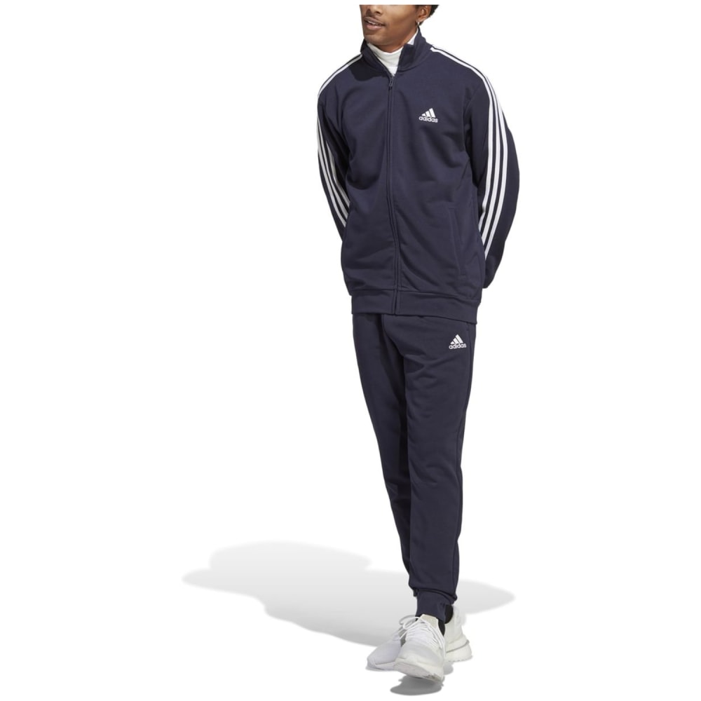 Adidas Basic 3-Streifen French Terry Herren Trainingsanzug