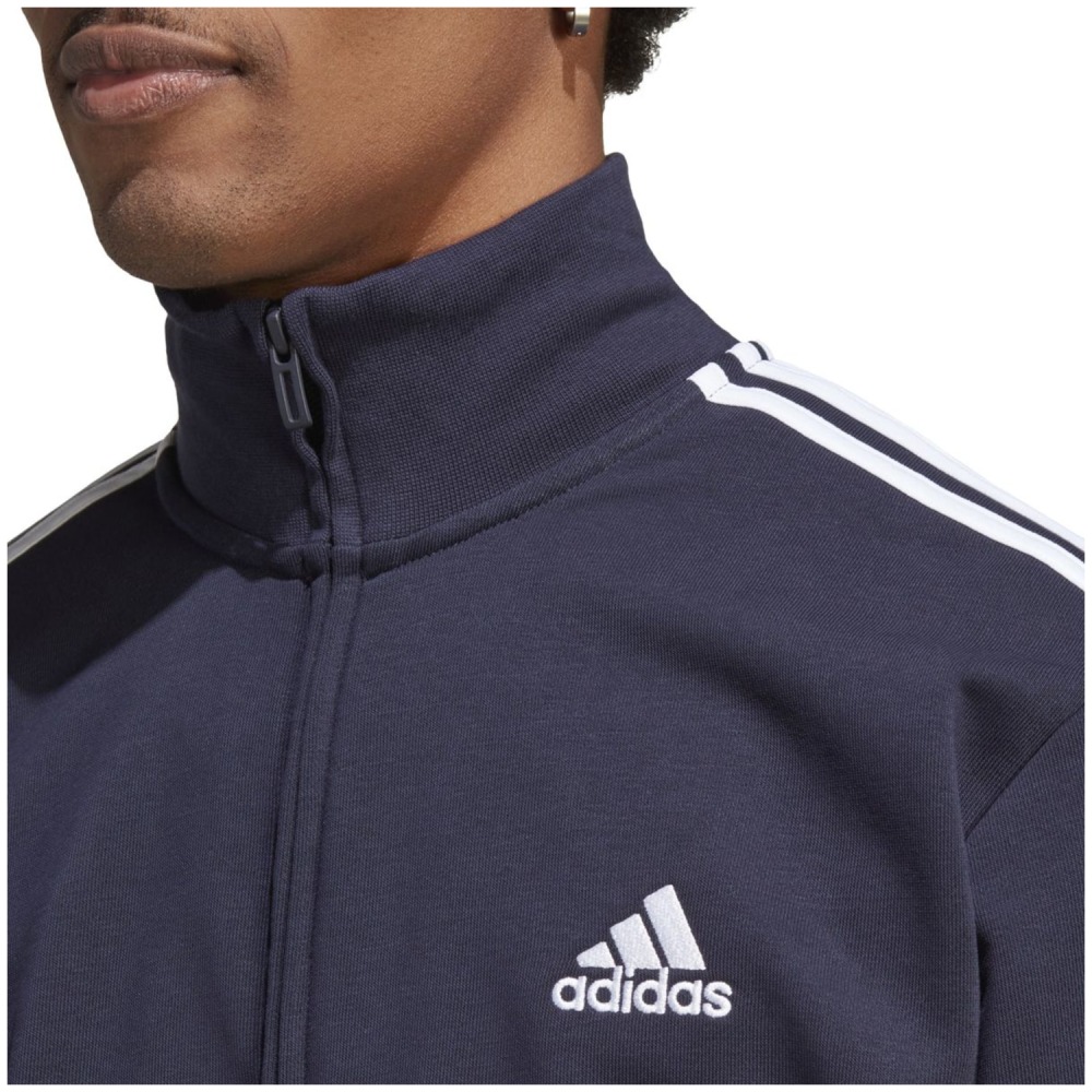 Adidas Basic 3-Streifen French Terry Herren Trainingsanzug