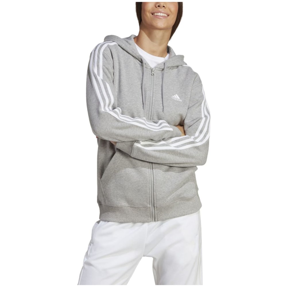 Adidas Essentials 3-Streifen French Terry Regular Kapuzenjacke Damen