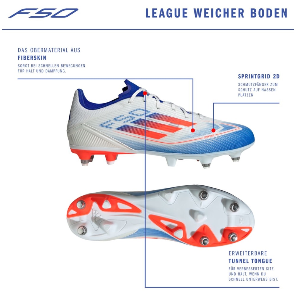 Adidas F50 League SG Unisex Stollenschuhe