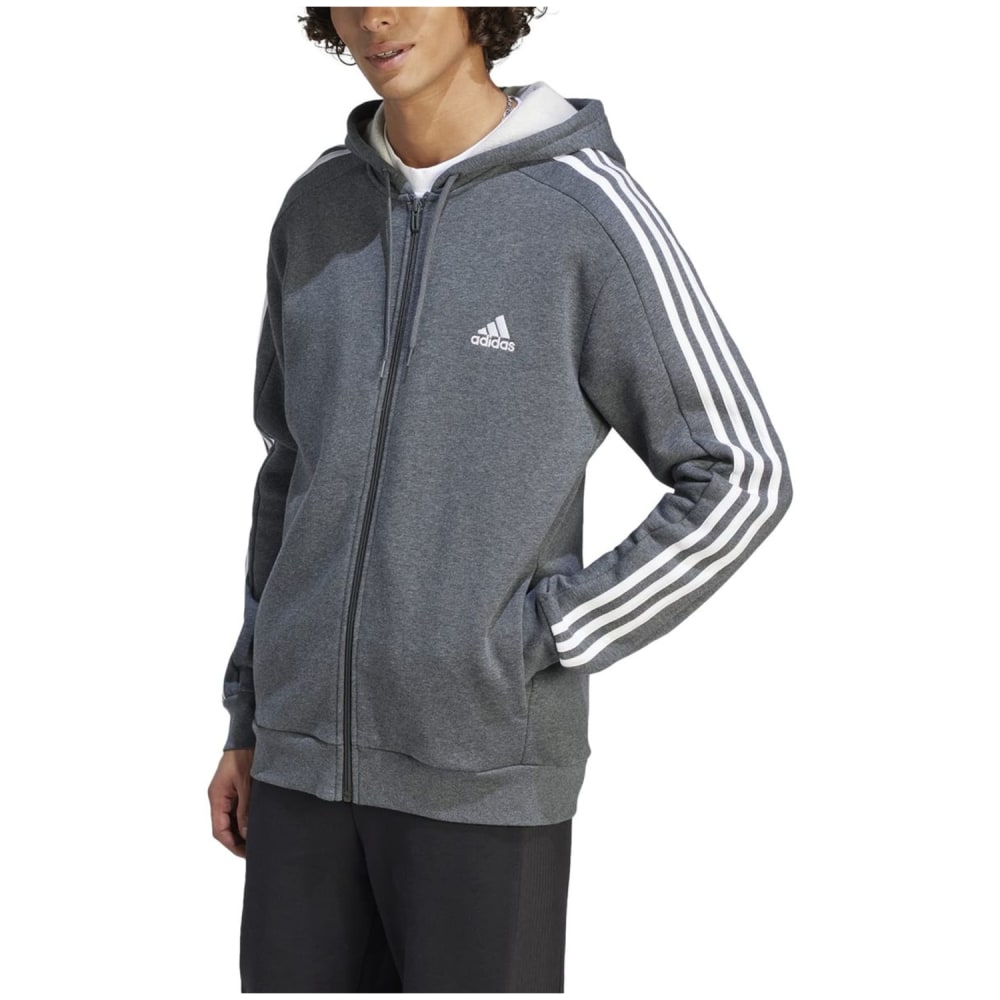 Adidas Essentials 3-Streifen Kapuzenjacke Herren