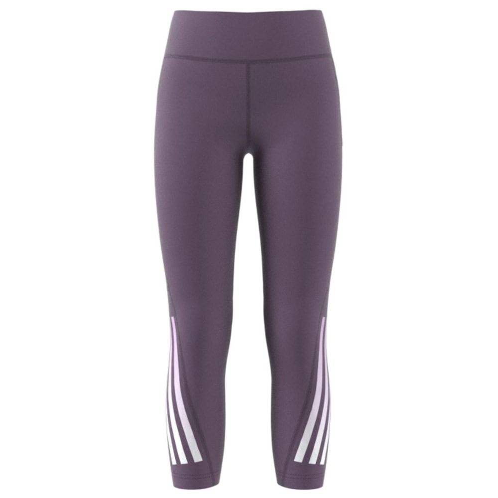 Adidas AEROREADY 3-Streifen High-Rise Optime Pocket 7/8-Leggings Mädchen