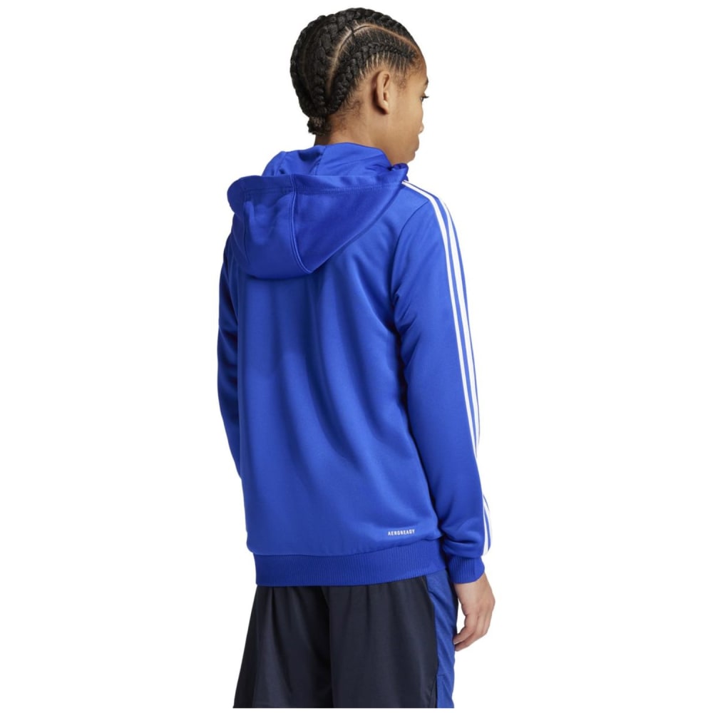 Adidas Train Essentials Aeroready 3-Streifen Regular-Fit Jungen Kapuzensweater