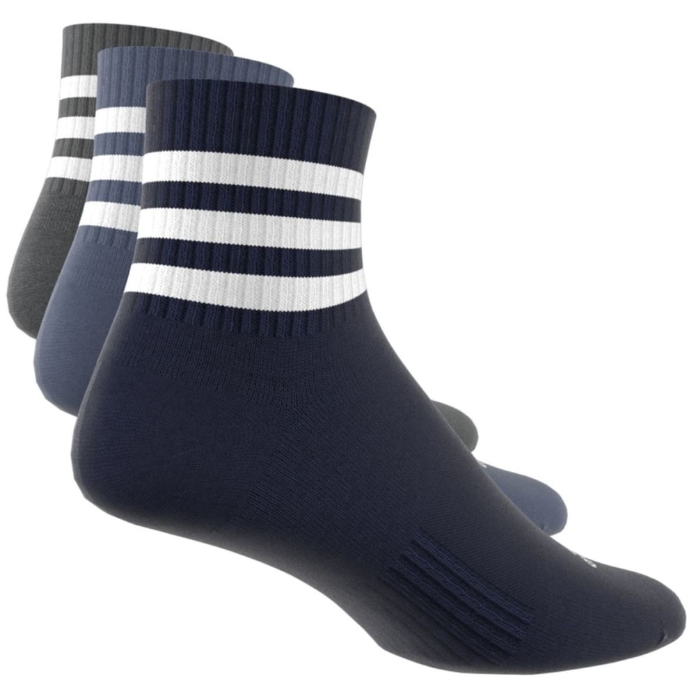 Adidas 3-Streifen Cushioned Sportswear Mid-Cut Socken, 3 Paar Unisex