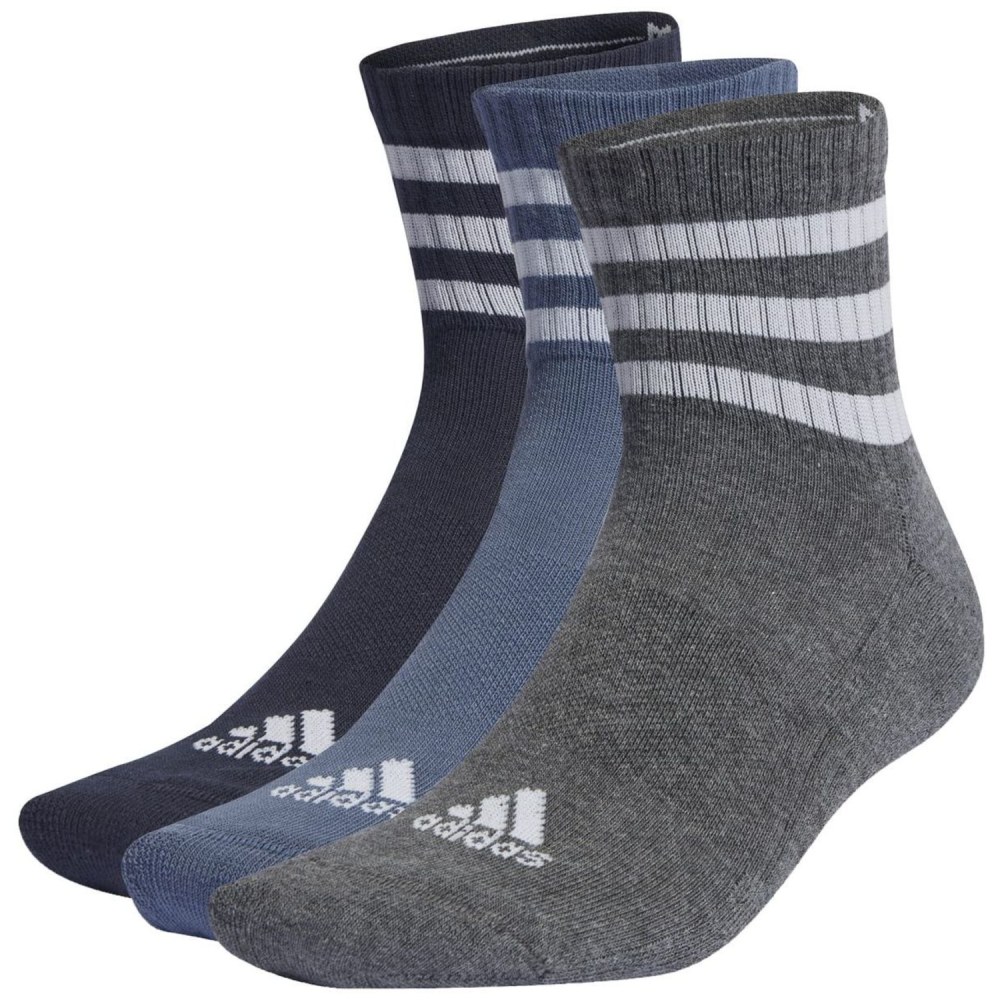 Adidas 3-Streifen Cushioned Sportswear Mid-Cut Socken, 3 Paar Unisex