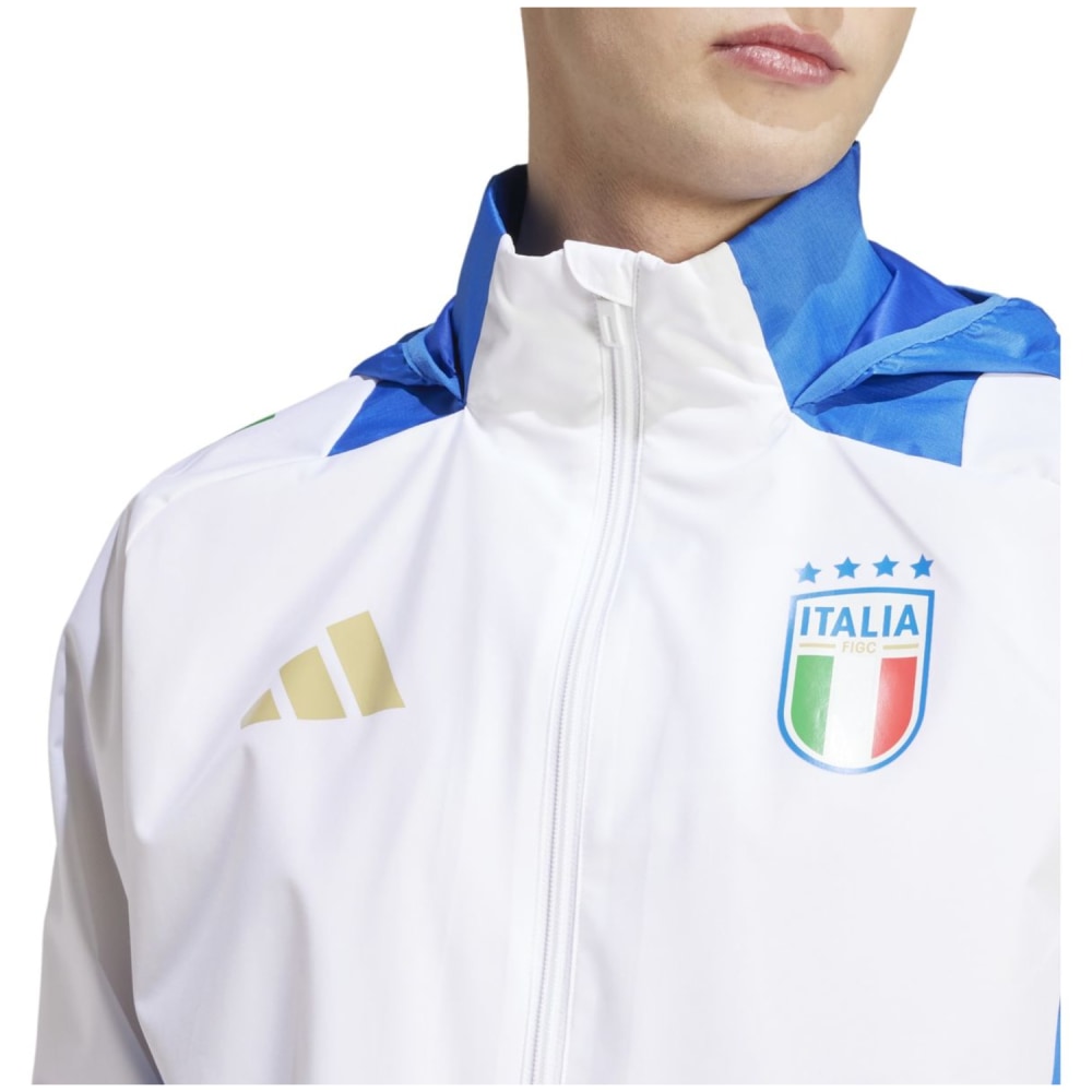 Adidas Italy 2024 Tiro24 Competition ALL Weather Jacket Herren