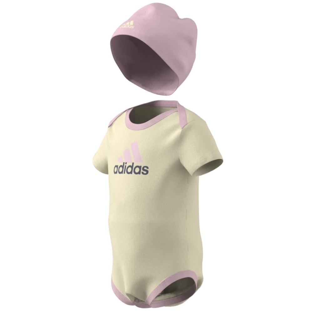 Adidas Essentials Big Logo Body und Beanie Kids Geschenkset Kinder