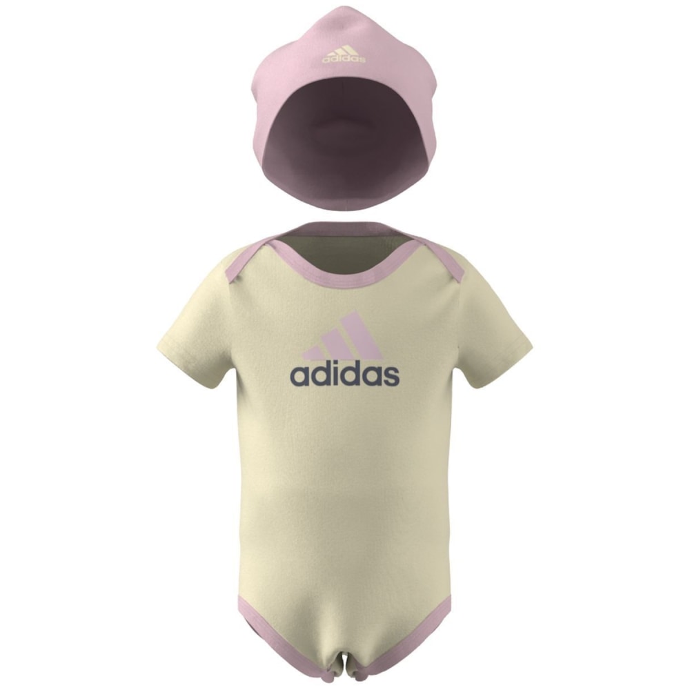 Adidas Essentials Big Logo Body und Beanie Kids Geschenkset Kinder