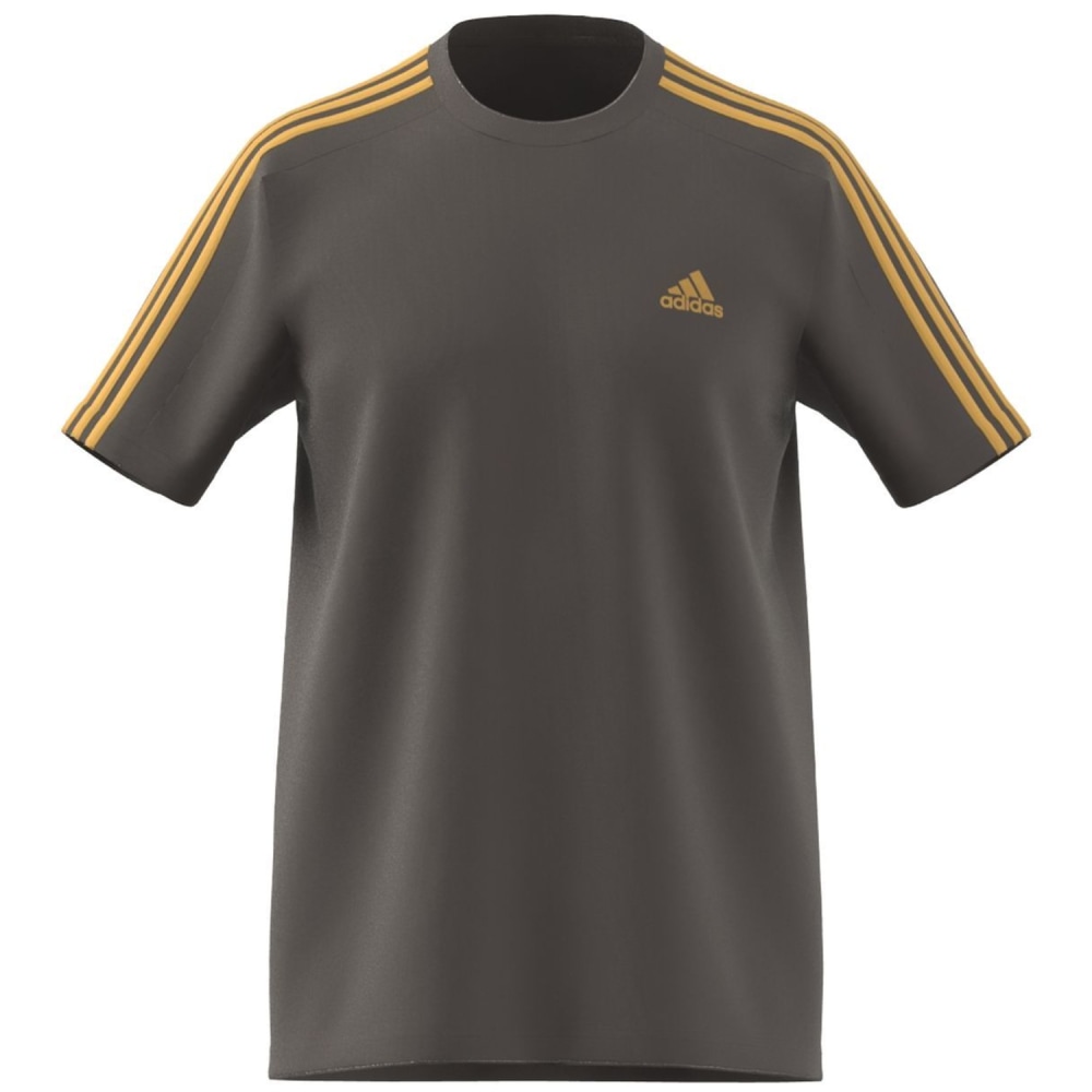 Adidas Essentials Single Jersey 3-Streifen T-Shirt Herren