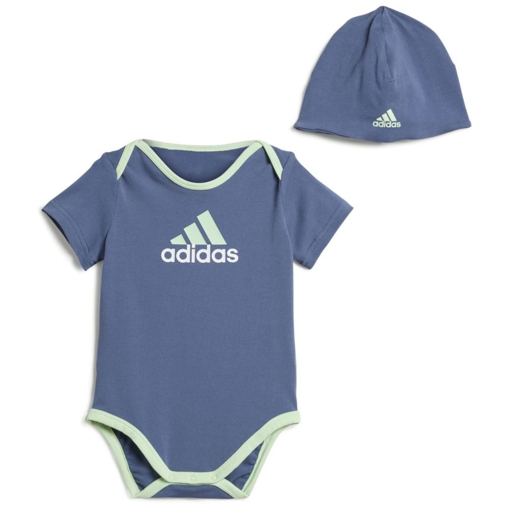 Adidas Essentials Big Logo Body und Beanie Kids Geschenkset Kinder