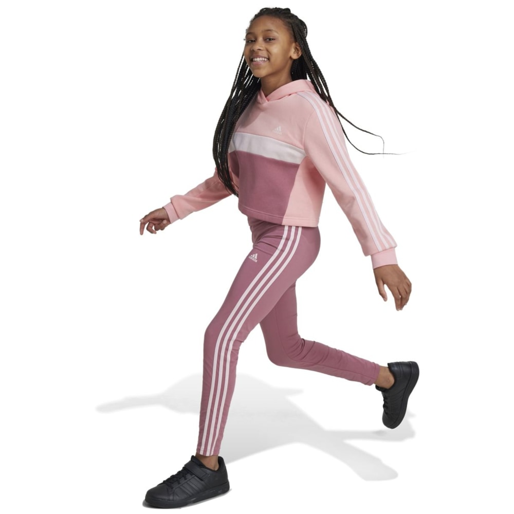 Adidas Tiberio 3 Streifen Colorblock Kids Leggings Set Madchen kaufen SPORT 2000