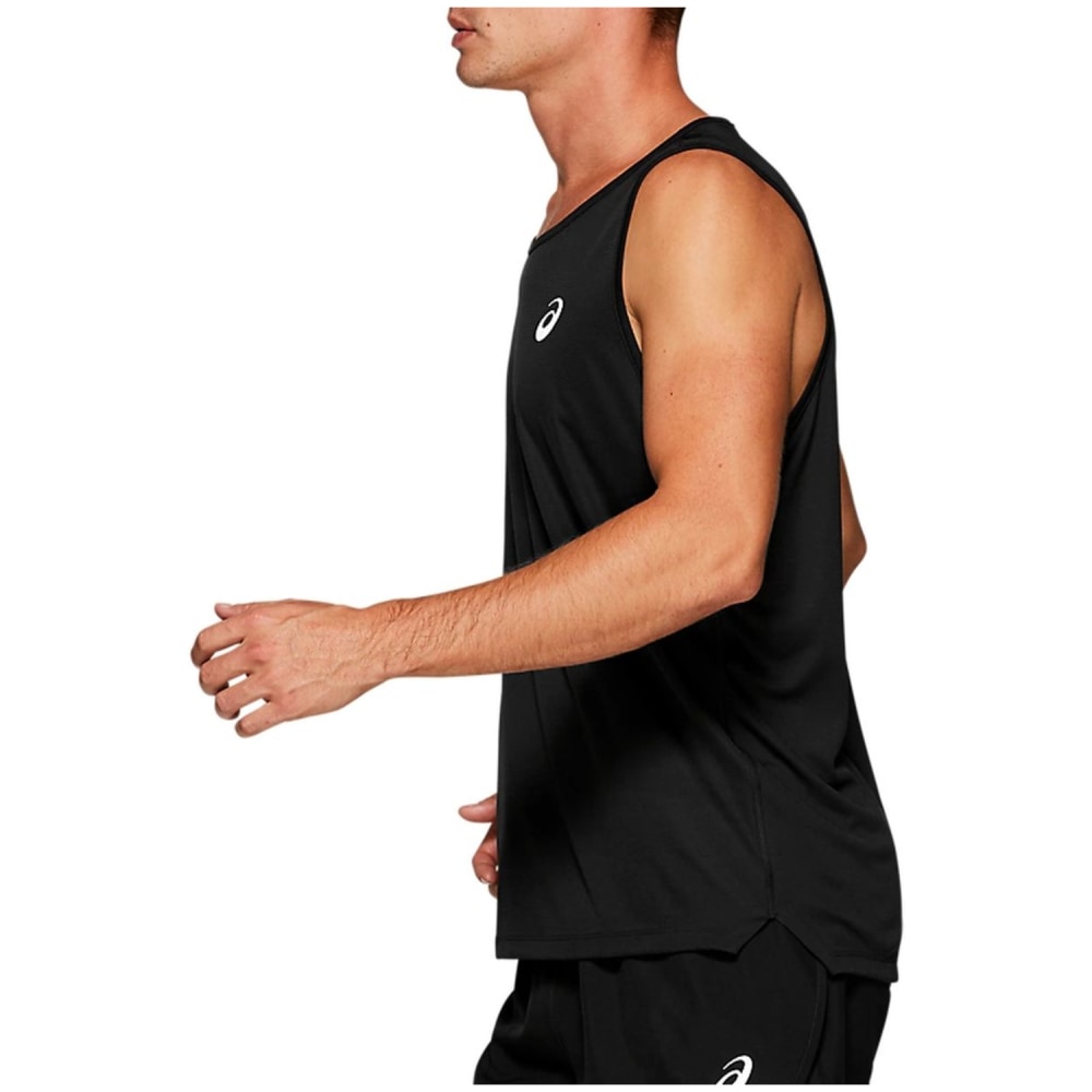 Asics sleeveless running shirt cheap