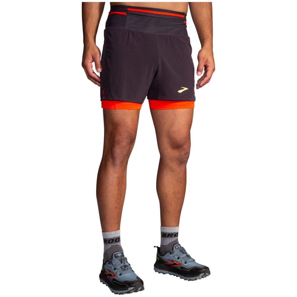 Brooks High Point 5" 2-in-1 2.0 Herren Shorts