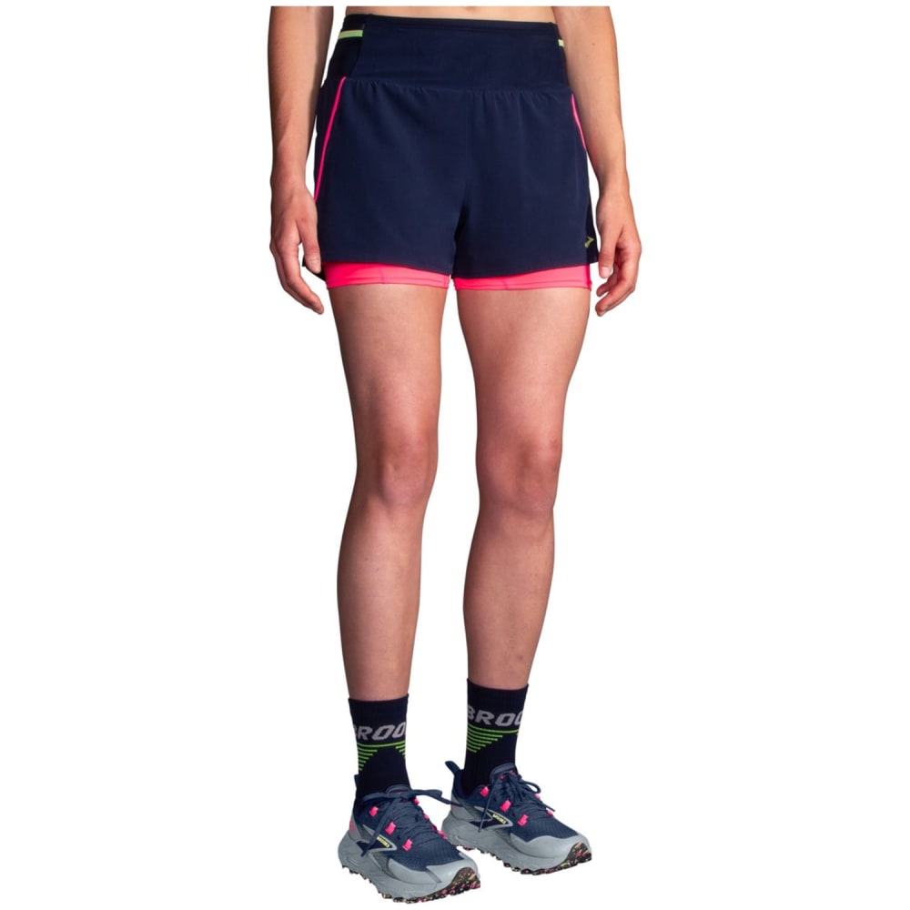 Brooks High Point 3" 2-in-1 2.0 Damen Shorts