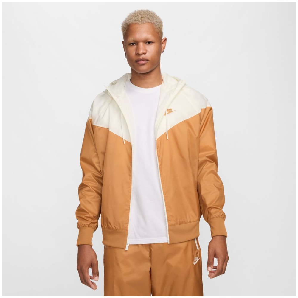 White and orange nike jacket on sale