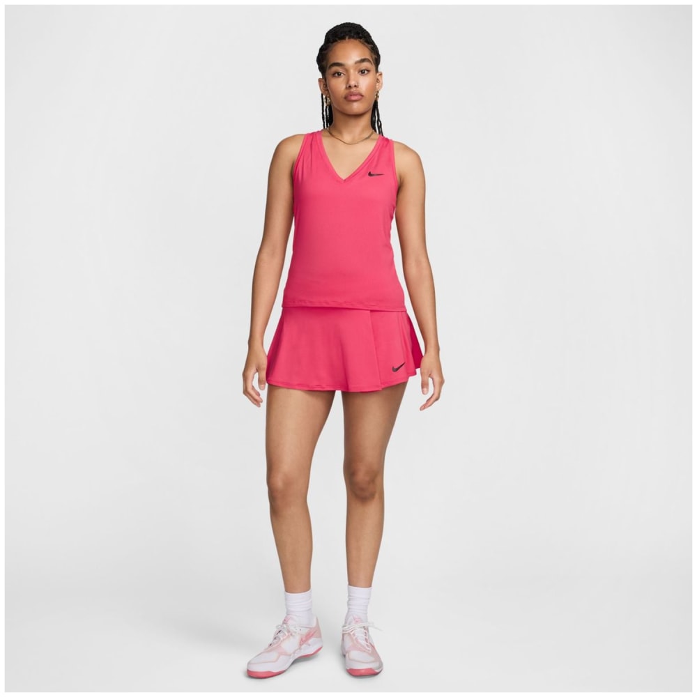 Nike NikeCourt Dri-FIT Victory Flouncy Damen Rock