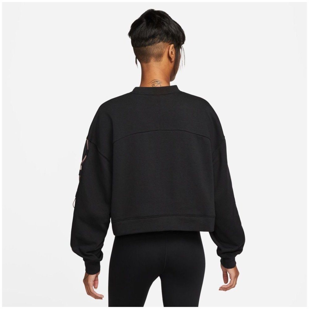 Nike Dri-FIT Get Fit Lace-Up Crew-Neck Top Damen Sweatshirt