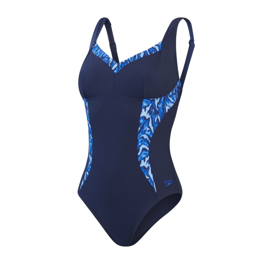 Speedo Shaping Printed LunaElustre Damen Schwimmanzug