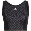 Adidas AEROREADY Designed to Move Zebra-Print Crop-Top Damen